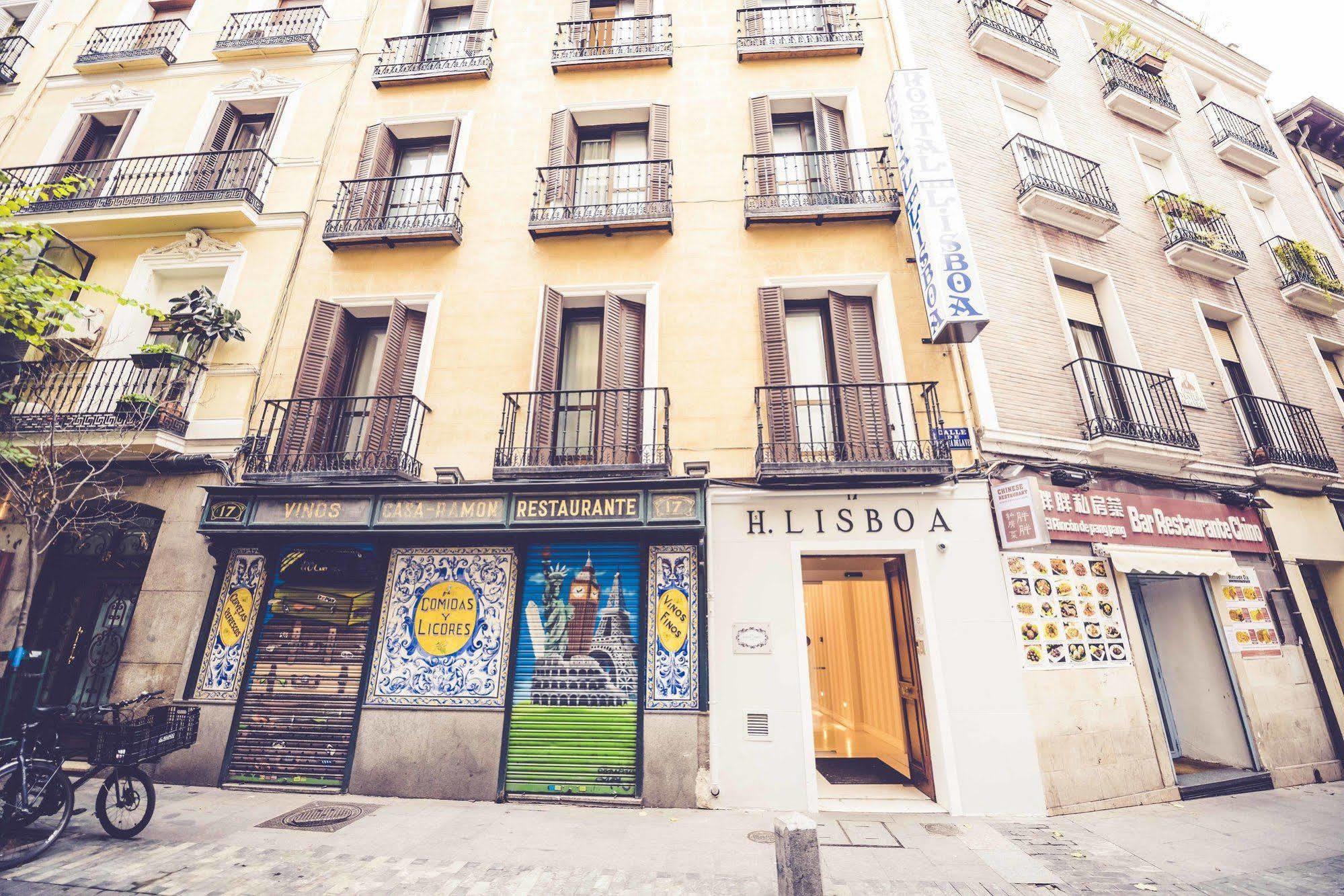 Hostal Lisboa Madrid Luaran gambar